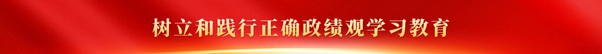 树立和践行正确政绩观学习教育
